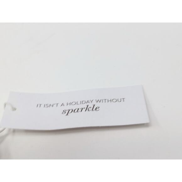 Chico's Bracelet Silver-Tone Rhinestone Multi-Strand Layered Chain Stretch New - Picture 5 of 6